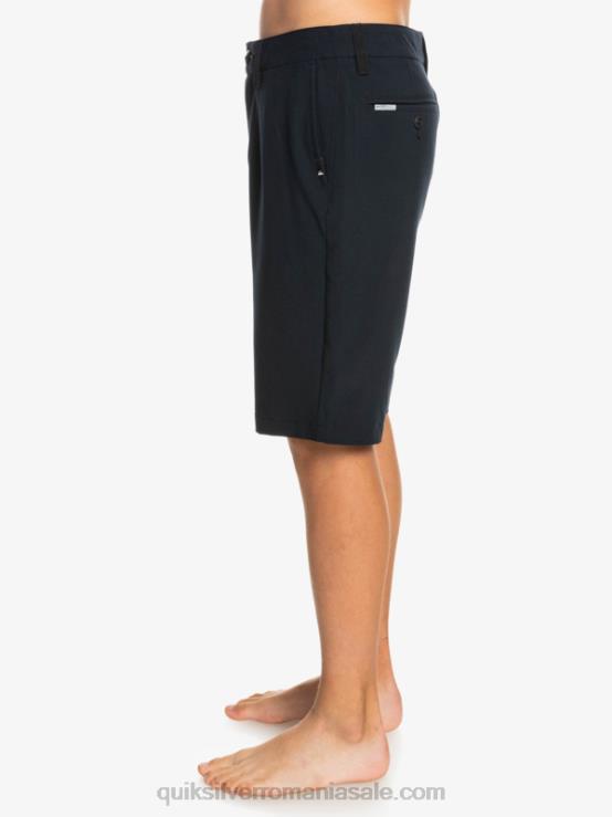 negru 8-16 ocean union 19 boardshorts amfibieni XT6B1933 băieți Quiksilver