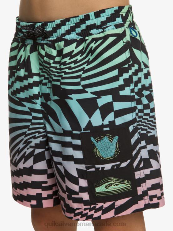 negru 8-16 radical 14 salve XT6B1988 băieți Quiksilver