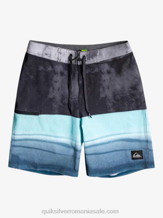 negru 8-16 surfsilk cinci-0 17 boardshorts XT6B2298 băieți Quiksilver
