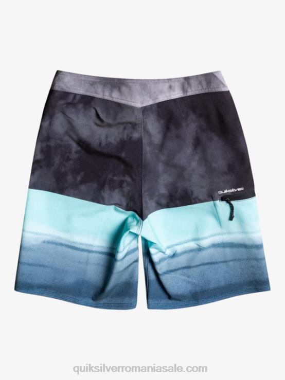 negru 8-16 surfsilk cinci-0 17 boardshorts XT6B2298 băieți Quiksilver