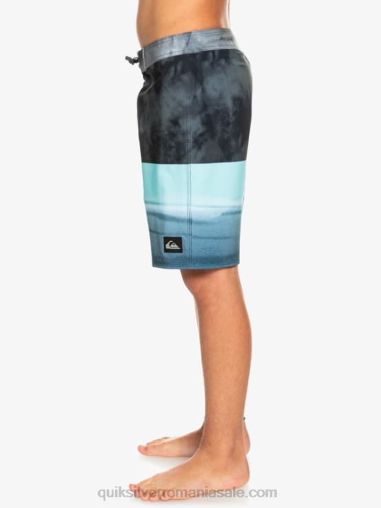 negru 8-16 surfsilk cinci-0 17 boardshorts XT6B2298 băieți Quiksilver