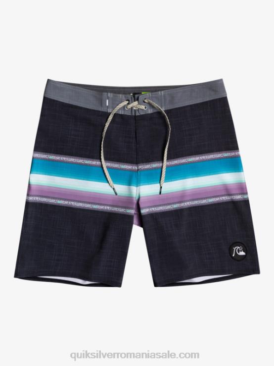 negru 8-16 surfsilk sun faded 17 boardshorts XT6B2280 băieți Quiksilver