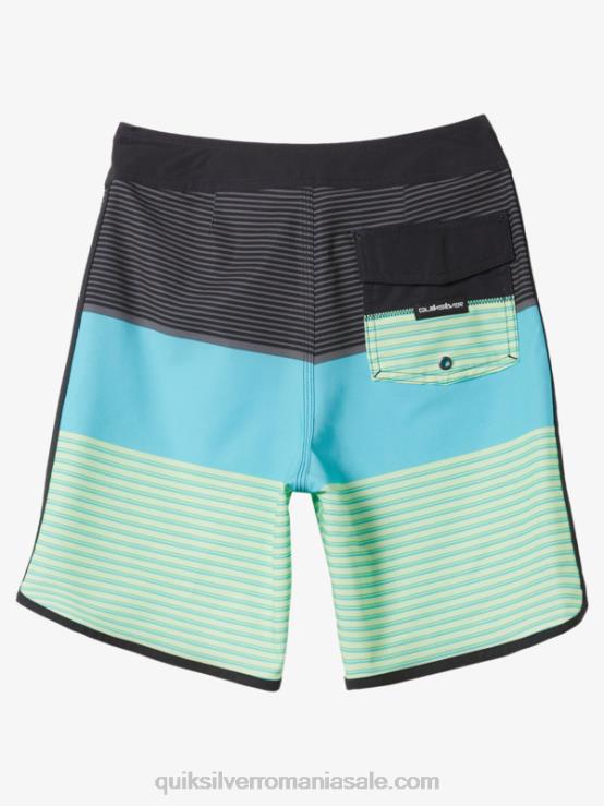 negru 8-16 surfsilk tijuana 17 boardshorts XT6B1982 băieți Quiksilver