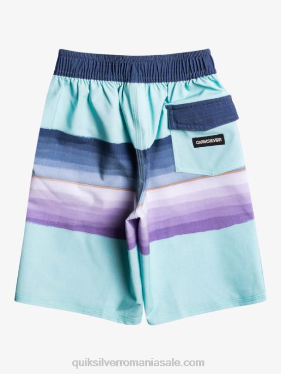 înger albastru 2-7 nuanță de rășină surfsilk 14 boardshort XT6B2242 băieți Quiksilver