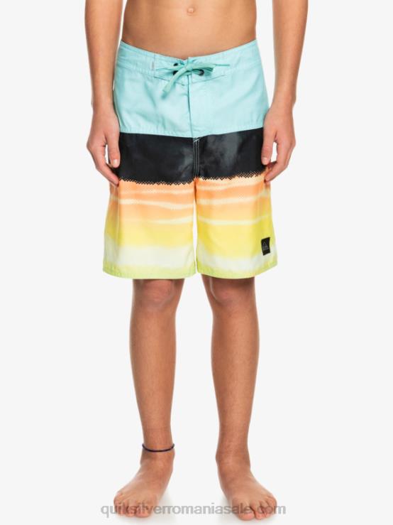 înger albastru 8-16 panouri de zi cu zi și 17 boardshort XT6B2277 băieți Quiksilver