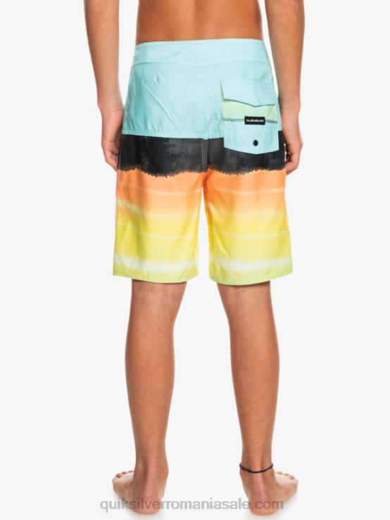 înger albastru 8-16 panouri de zi cu zi și 17 boardshort XT6B2277 băieți Quiksilver