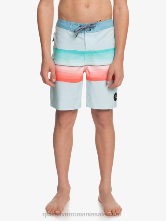 însemne albastre 8-16 nuanță de rășină surfsilk 17 boardshorts XT6B2300 băieți Quiksilver