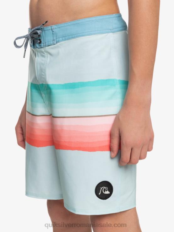 însemne albastre 8-16 nuanță de rășină surfsilk 17 boardshorts XT6B2300 băieți Quiksilver
