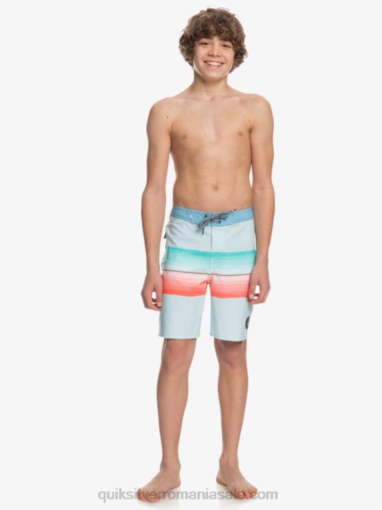 însemne albastre 8-16 nuanță de rășină surfsilk 17 boardshorts XT6B2300 băieți Quiksilver