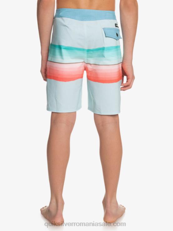 însemne albastre 8-16 nuanță de rășină surfsilk 17 boardshorts XT6B2300 băieți Quiksilver
