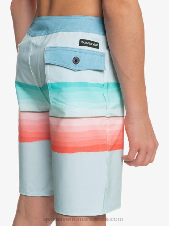 însemne albastre 8-16 nuanță de rășină surfsilk 17 boardshorts XT6B2300 băieți Quiksilver