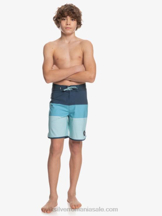 însemne albastre 8-16 surfsilk tijuana yth 17 boardshort XT6B2269 băieți Quiksilver