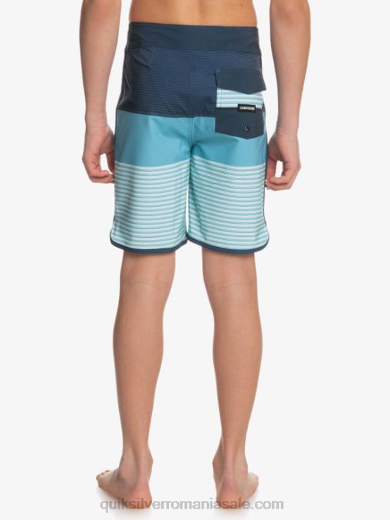 însemne albastre 8-16 surfsilk tijuana yth 17 boardshort XT6B2269 băieți Quiksilver