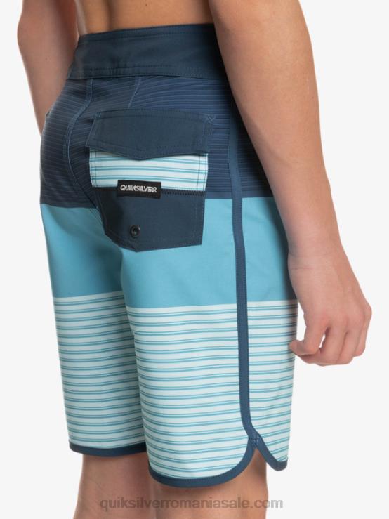 însemne albastre 8-16 surfsilk tijuana yth 17 boardshort XT6B2269 băieți Quiksilver