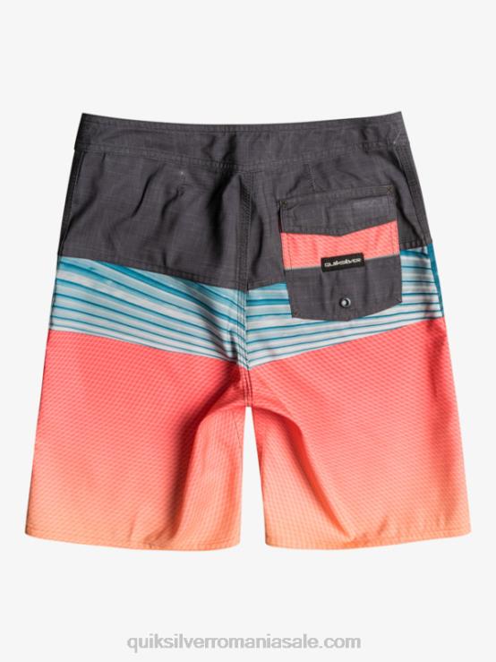 pop portocaliu 8-16 panouri de zi cu zi și 17 boardshort XT6B2275 băieți Quiksilver