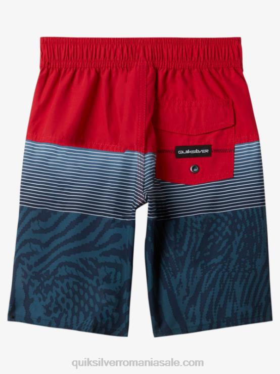rosu cu risc ridicat 2-7 panouri de zi cu zi 14 boardshorts XT6B1896 băieți Quiksilver