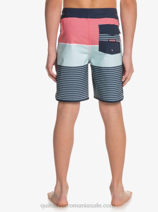 rosu cu risc ridicat 8-16 surfsilk tijuana yth 17 boardshort XT6B2272 băieți Quiksilver