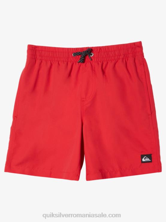rosu cu risc ridicat 8-16 zilnic 15 volei XT6B1914 băieți Quiksilver