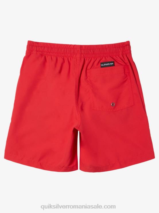 rosu cu risc ridicat 8-16 zilnic 15 volei XT6B1914 băieți Quiksilver