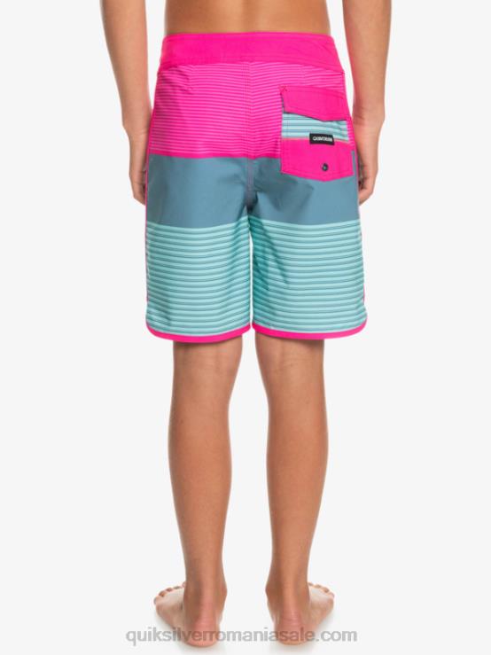 roz glo 8-16 surfsilk tijuana yth 17 boardshort XT6B2268 băieți Quiksilver