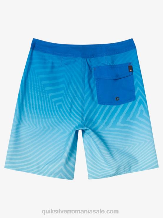 snorkel albastru 8-16 warp de zi cu zi fade 17 boardshorts XT6B2165 băieți Quiksilver