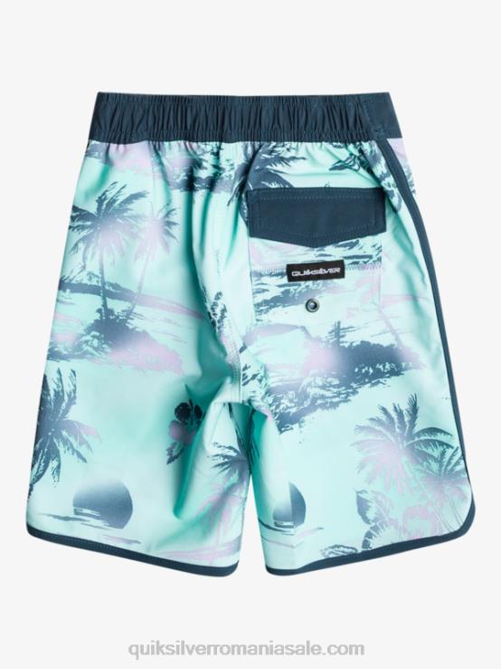 sticla de plaja 2-7 surfsilk scallop 14 boardshorts XT6B2039 băieți Quiksilver