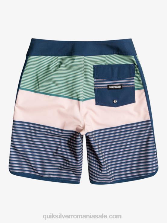 trandafir voalat 8-16 surfsilk tijuana yth 17 boardshort XT6B2271 băieți Quiksilver