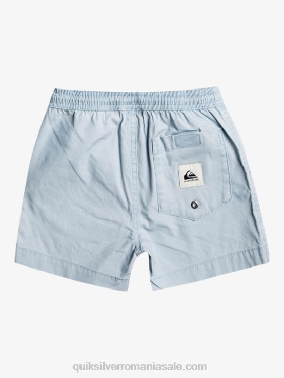 albastru ceresc 2-7 pantaloni scurti elastici taxer XT6B2215 băieți Quiksilver