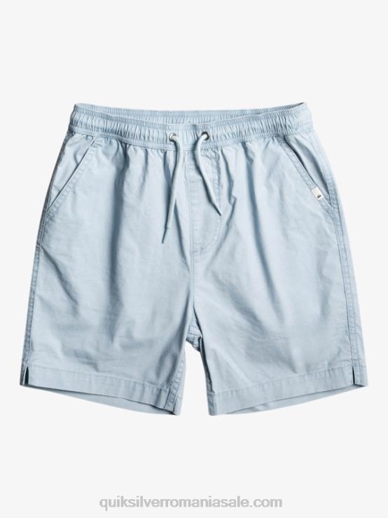 albastru ceresc 8-16 taxer 15 pantaloni scurți cu talie elastică XT6B2082 băieți Quiksilver