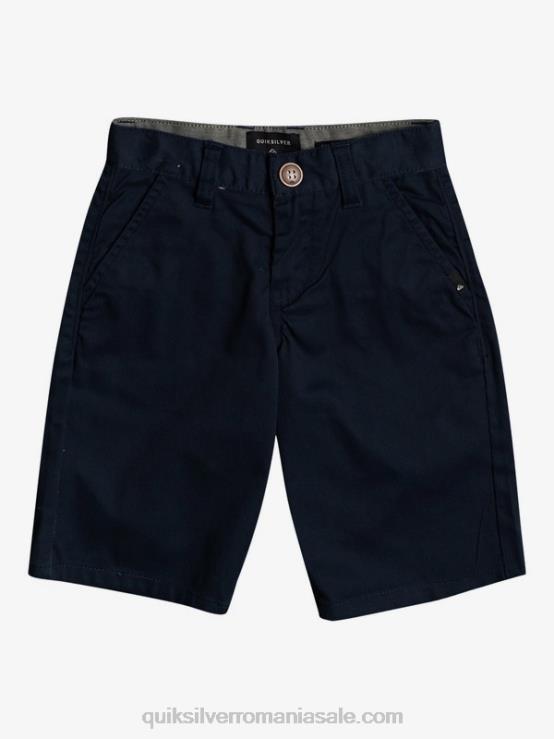 blazer bleumarin 2-7 pantaloni scurți chino stretch union de zi cu zi XT6B2104 băieți Quiksilver