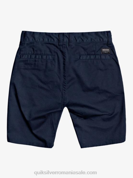 blazer bleumarin 8-16 pantaloni scurți chino stretch noi de zi cu zi XT6B2110 băieți Quiksilver