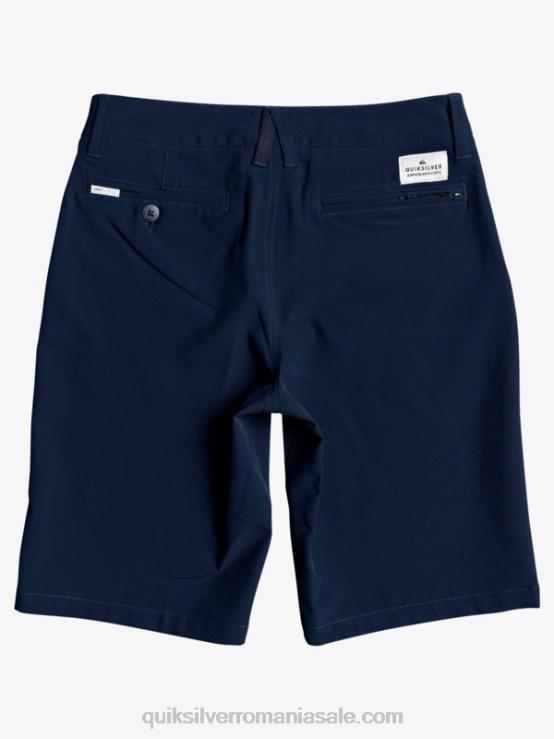 blazer bleumarin 8-16 union amphibian 19 pantaloni scurți hibrid XT6B2238 băieți Quiksilver
