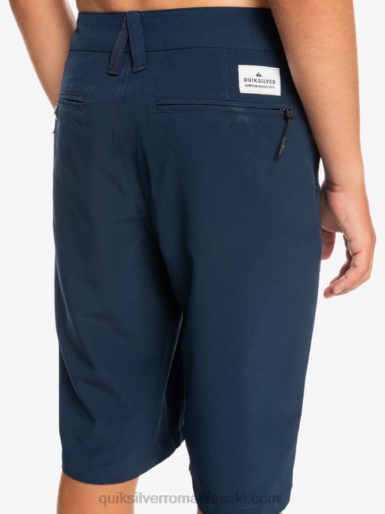 blazer bleumarin 8-16 union amphibian 19 pantaloni scurți hibrid XT6B2238 băieți Quiksilver