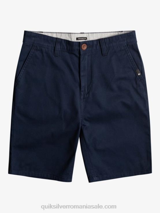 blazer bleumarin 8-16 zilnic 17 pantaloni scurți chino XT6B2289 băieți Quiksilver