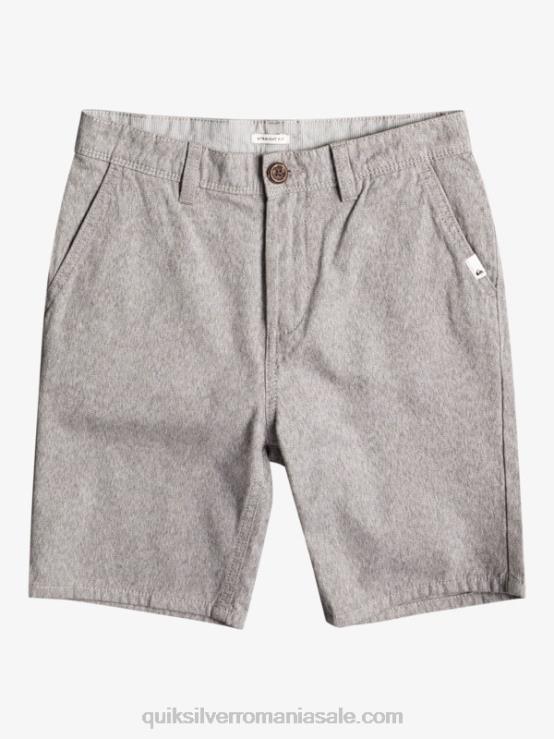 erica gri deschis 8-16 zilnic 17 pantaloni scurți chino XT6B2286 băieți Quiksilver