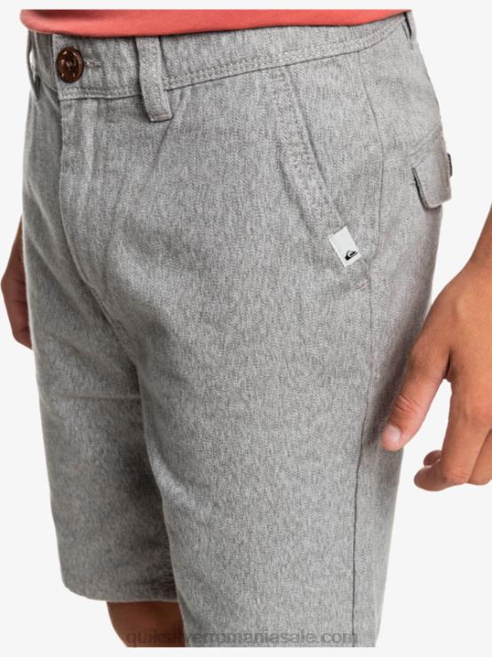 erica gri deschis 8-16 zilnic 17 pantaloni scurți chino XT6B2286 băieți Quiksilver