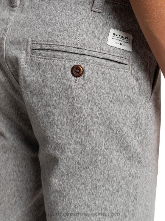 erica gri deschis 8-16 zilnic 17 pantaloni scurți chino XT6B2286 băieți Quiksilver
