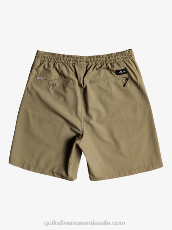 frunza de strugure 8-16 ocean elastic amph yth 18 pantaloni scurți hibrid XT6B2255 băieți Quiksilver