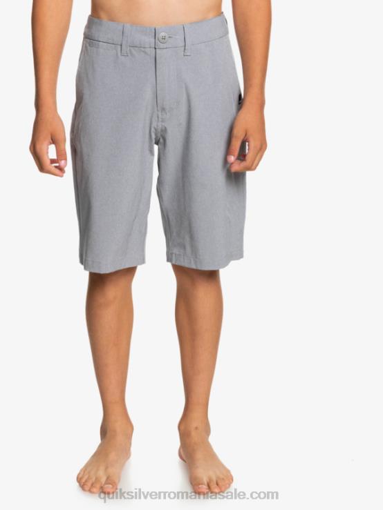 lapoviță 8-16 union heather amphibian 19 pantaloni scurți hibrid XT6B2314 băieți Quiksilver