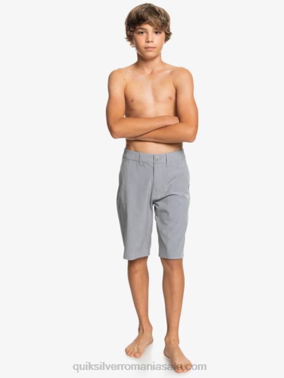 lapoviță 8-16 union heather amphibian 19 pantaloni scurți hibrid XT6B2314 băieți Quiksilver