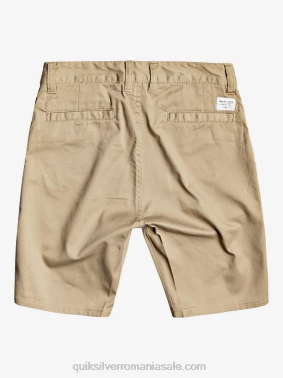 lemn de ulm 8-16 pantaloni scurți chino stretch noi de zi cu zi XT6B2111 băieți Quiksilver