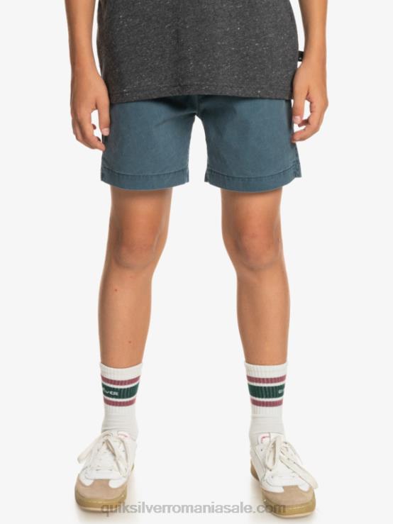 marina de la miezul nopții 8-16 taxer 15 pantaloni scurți cu talie elastică XT6B2081 băieți Quiksilver