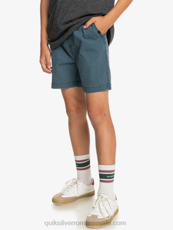 marina de la miezul nopții 8-16 taxer 15 pantaloni scurți cu talie elastică XT6B2081 băieți Quiksilver