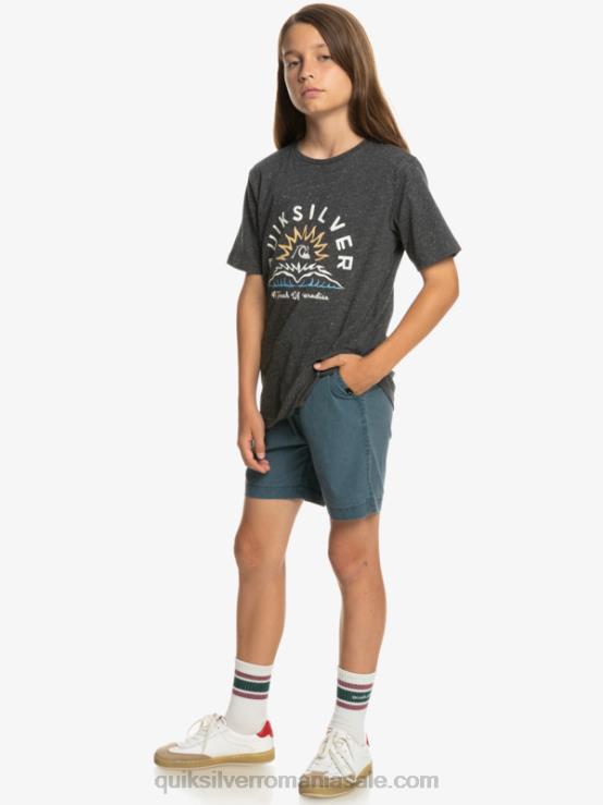 marina de la miezul nopții 8-16 taxer 15 pantaloni scurți cu talie elastică XT6B2081 băieți Quiksilver