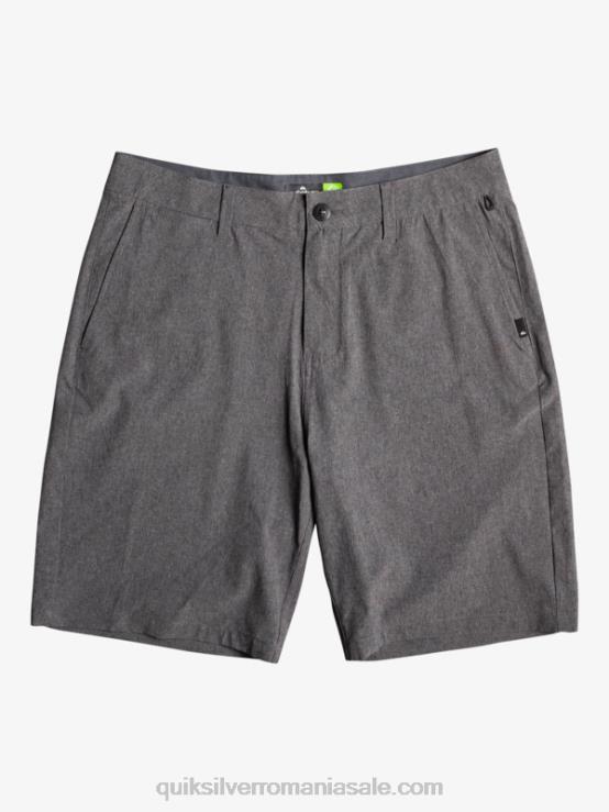 negru 8-16 union heather amphibian 19 pantaloni scurți hibrid XT6B2313 băieți Quiksilver