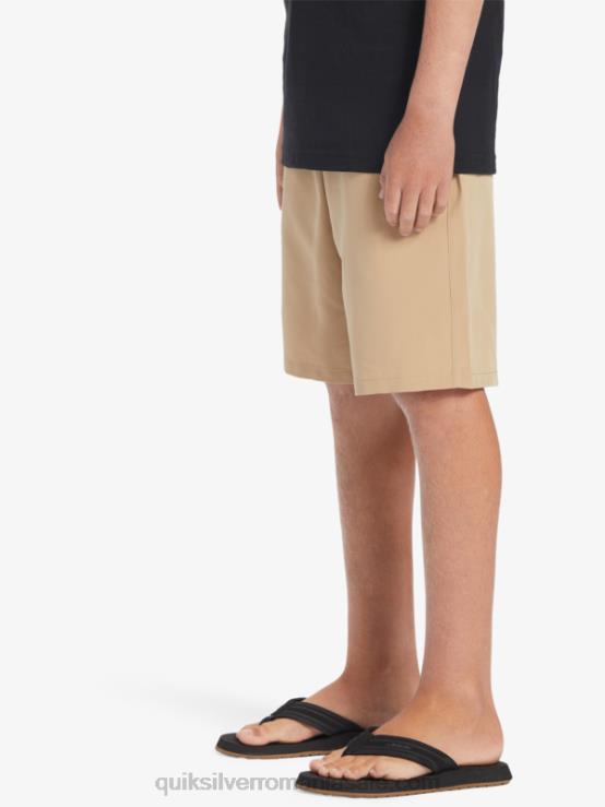 plage 8-16 ocean elastic amph yth 18 pantaloni scurți hibrid XT6B2257 băieți Quiksilver