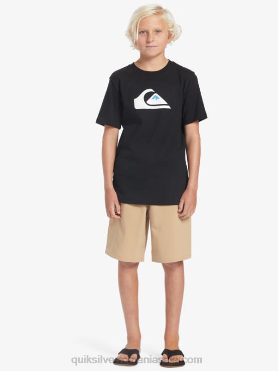 plage 8-16 ocean elastic amph yth 18 pantaloni scurți hibrid XT6B2257 băieți Quiksilver