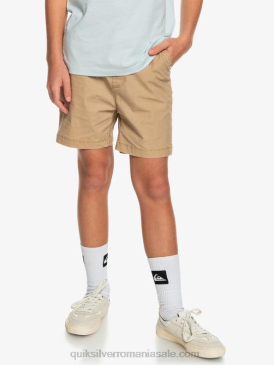 plage 8-16 taxer 15 pantaloni scurți cu talie elastică XT6B2080 băieți Quiksilver