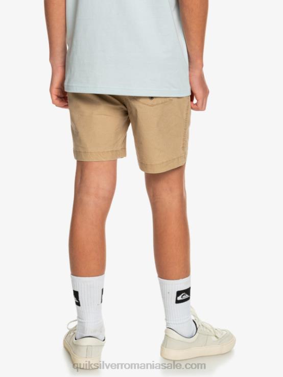 plage 8-16 taxer 15 pantaloni scurți cu talie elastică XT6B2080 băieți Quiksilver