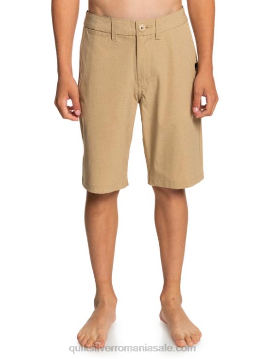plage 8-16 union heather amphibian 19 pantaloni scurți hibrid XT6B2315 băieți Quiksilver